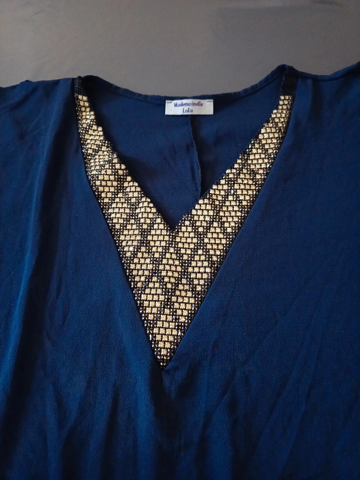 Tuníca com strass – photo 3